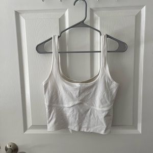 Abercrombie White Tank